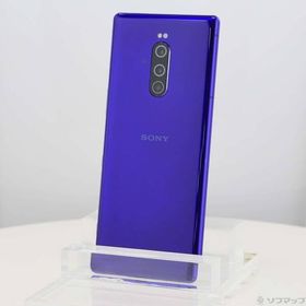 〔中古〕SONY(ソニー) Xperia 1 64GB パープル SOV40 auロック解除SIMフリー〔276-ud〕
