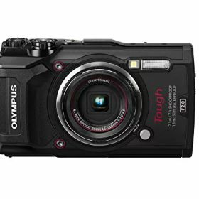 【中古】【非常に良い】OLYMPUS デジタルカメラ Tough TG-5 ブラック 1200万画素CMOS F2.0 15m 防水 100kgf耐荷重 GPS+電子コンパス&内蔵Wi-Fi TG-5 BLK