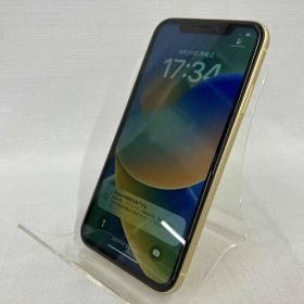 【au】SIMロック解除済/Apple iPhone MT082J/A iPhone XR 64GB イエロｰ au