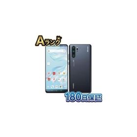 【整備済み品】 HUAWEI P30 Pro HW-02L ブラック docomo 128GB ファーウェイ スマホ スマートフォン 本体 SIMフリー シムフリー 180日保証
