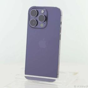 ソフマップ 〔中古品〕 iPhone14 Pro 128GB ディープパープル MQ0F3J／A SIMフリー【258】