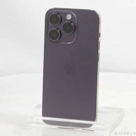 ソフマップ 〔中古品〕 iPhone14 Pro 128GB ディープパープル MQ0F3J／A SIMフリー【371】