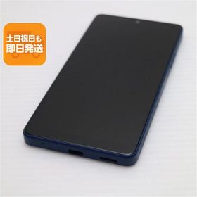 新品同様 Xperia Ace III SOG08 ブルー スマホ 白ロム 中古 あすつく 土日祝発送OK