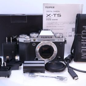 【1,807回 美品】FUJIFILM X-T5 ボディ シルバー F X-T5-S ミラーレス一眼カメラ