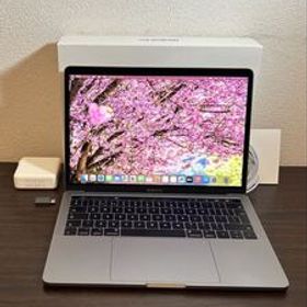 最上位 新品バッテリー 使用少約570時間 MacBook Pro 13 2017 Touch Bar i7 3.5GHz 16GB 1TB SSD 美品 フルCTO UK Windows11/Ｏffice2021