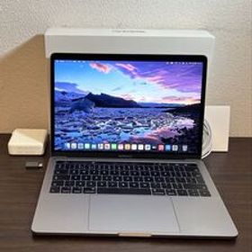 最上位 新品バッテリー 使用少約570時間 MacBook Pro 13 2017 Touch Bar i7 3.5GHz 16GB 1TB SSD 美品 フルCTO UK ダブルOS Windows11