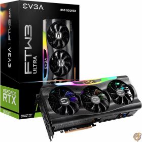 【5日最大1500円クーポン】EVGA GeForce RTX 3070 Ti FTW3 ウルトラゲーミング 08G-P5-3797-KL 8GB GDDR6X iCX3テクノロジー ARGB LED メタルバックプレート (リニューアル)