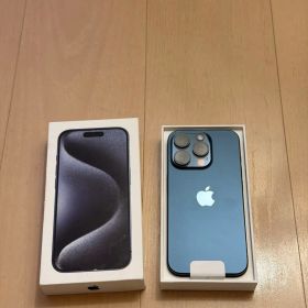 Apple iPhone 15Pro ブルーチタニウム