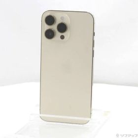 ソフマップ 〔中古品〕 iPhone14 Pro Max 1TB ゴールド MQ9M3J／A SIMフリー【352】