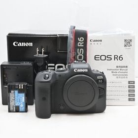 ショット数『2000以下』Canon ミラーレス一眼カメラ ボディのみ EOS R6 ボディ