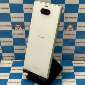 【中古】即日発送可Xperia 8 64GB ホワイト SOV42 AU版SIMフリー 美品
