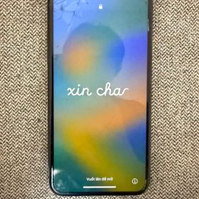 iPhone X スペースグレイ SIMフリー 容量不明 画面割れあり 現状品