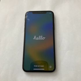 Apple iPhone X 本体 ブラック スペースグレー 256GB