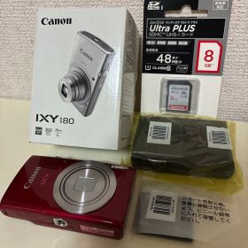 Canon IXY 180 RED &メモリーカード