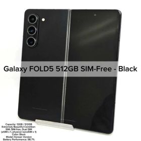 Galaxy FOLD5 512GB SIMフリー ブラック
