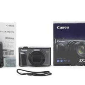【美品 保障付 動作確認済】 Canon キヤノン PowerShot SX720 HS Black 20.3MP Digital Camera コンパクトデジタルカメラ 元箱付 #V1752