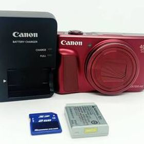 CanonPowerShot SX720 HS 20.3MP 40x Red SD付き 動作確認済み