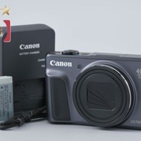 【中古】Canon キヤノン PowerShot SX720 HS ブラック コンパクトデジタルカメラ