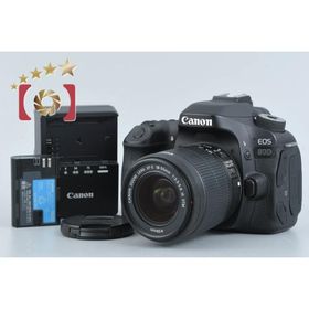 【中古】Canon キヤノン EOS 80D EF-S 18-55 IS STM レンズキット