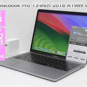Apple Macbook Pro 13インチ 2018 CTO Core i5 8259U 2.3GHz メモリ16GB SSD 512GB ノートパソコン 英字KB Cランク C76H 中古