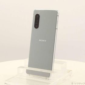 〔中古〕SONY(ソニー) Xperia 5 II 128GB グレー A002SO SoftBank〔352-ud〕