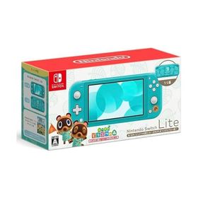 【整備済み品】 任天堂 Nintendo Switch Lite あつまれ どうぶつの森セット 〜 まめきち &amp; つぶきち アロハ柄 〜 本体のみ