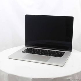 〔中古〕Apple(アップル) MacBook Pro 16.2-inch Late-2021 MK1E3J／A Apple M1 Pro 10コアCPU_16コアGPU 16GB SSD512GB シルバー 〔15.7 Sequoia〕〔348-ud〕