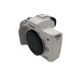 CANON◆デジタル一眼カメラ EOS Kiss M ダブルレンズキット [ホワイト]