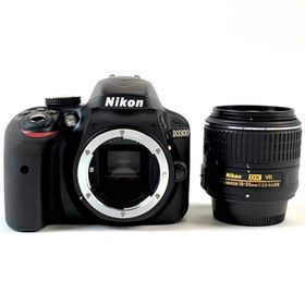 ニコン Nikon D3300 18-55 VR II レンズキット ブラック デジタル 一眼レフカメラ 中古