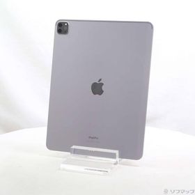 〔中古〕Apple(アップル) iPad Pro 12.9インチ 第6世代 256GB スペースグレイ MNXR3J／A Wi-Fi〔258-ud〕