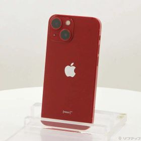 【中古】Apple(アップル) iPhone13 mini 128GB プロダクトレッド MLJG3J／A SIMフリー 【258-ud】