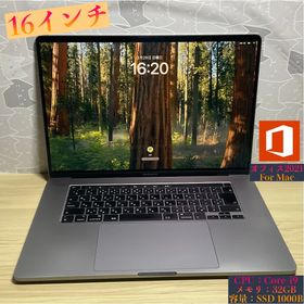 アップル(Apple)のMacBook Pro 16インチ i9 32GB SSD 1TB 高性能 編集(ノートPC)