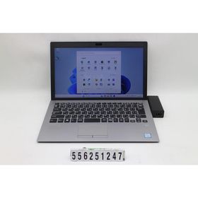 ノートパソコン VAIO VJPG11C11N Core i5 8250U 1.6GHz/8GB/256GB(SSD)/13.3W/FHD(1920x1080)/Win11 画面シミあり