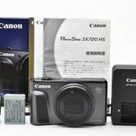 ■ ほぼ新品 ■ キヤノン Canon PowerShot SX720 HS ブラック 《動作確認済・付属品多数・すぐに使えます！》 デジカメ #A1090-28M