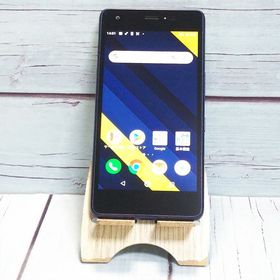 au Qua phone QZ 京セラ KYV44 インディゴ 430