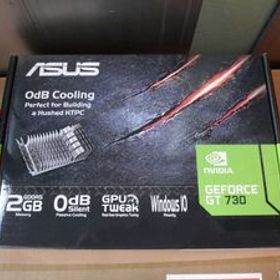 ASUS NVIDIA GeForce GT730 2GB GDDR5 薄型 グラフィックスカード GT730-SL-2GD5-BRK-E 新品未使用品