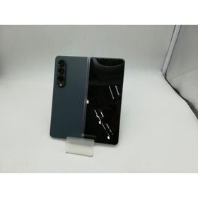 【中古】SAMSUNG au 【SIMフリー】 Galaxy Z Fold4 12GB 256GB SCG16 グレイグリーン【秋葉本店】保証期間１ヶ月【ランクB】