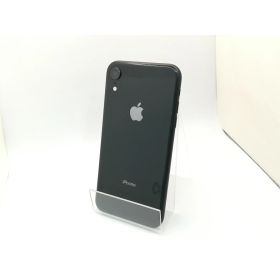 【中古】Apple docomo 【SIMロック解除済み】 iPhone XR 64GB ブラック MT002J/A【アリオ倉敷】保証期間1ヶ月【ランクC】