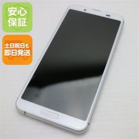 安心保証 新品同様 SHV45 シルバーホワイト スマホ 白ロム