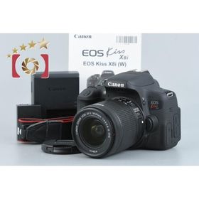 【中古】Canon キヤノン EOS Kiss X8i EF-S 18-55 IS STM レンズキット