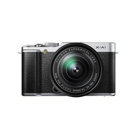 中古 １年保証 美品 FUJIFILM X-A1 16-50mm ズームレンズキット シルバー