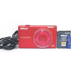 【返品保証】 ニコン Nikon COOLPIX S6200 レッド