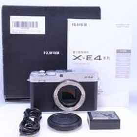 【1,589回 極美品】FUJIFILM X-E4 ボディ シルバー F X-E4-S ミラーレスデジタルカメラ