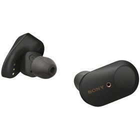 ソニー ワイヤレスノイズキャンセリングイヤホン WF-1000XM3 : 完全ワイヤレス/ A mazon A lexa搭載 /Bluetooth/ハイレゾ相当 最大6時間連続再生 2019年モデル / マイク付き 360 Reality Audio認定モデル ブラック WF-1000XM3 BM