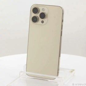 【中古】Apple(アップル) iPhone14 Pro Max 128GB ゴールド MQ983J／A SIMフリー 【349-ud】