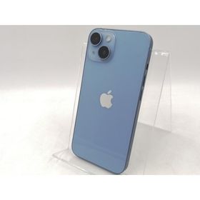 【中古】Apple 国内版 【SIMフリー】 iPhone 14 128GB ブルー MPVJ3J/A【千葉】保証期間１ヶ月【ランクB】