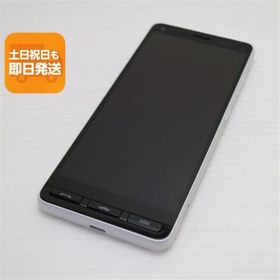 超美品 かんたんスマホ2＋ A201KC ホワイト スマホ 白ロム 中古 あすつく 土日祝発送OK