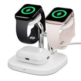 アップルウォッチ 充電器 スタンド 2台同時、Apple Watch対応 急速充電器、Apple Watch 11/10/9/CH