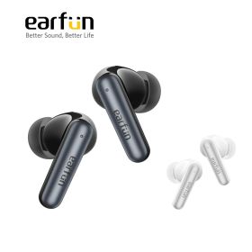 【VGP 2025 SUMMER 金賞】EarFun Air Pro 4i ワイヤレスイヤホン Bluetooth 5.4/50dB低減ハイブリッドANC/ハイレゾ LDAC対応/ 3Dサウンド/ 11mmチタン複合振動膜ドライバー/ 40時間連続再生/ 6マイクAI 通話/ワイヤレス充電/ IP55防塵防水/ マルチポイント接続