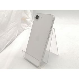 【中古】Apple docomo 【SIMフリー】iPhone 16e 128GB ホワイト MD1R4J/A【ECセンター】保証期間１ヶ月【ランクA】